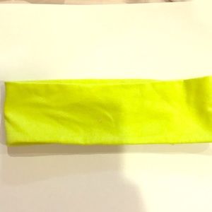 Yellow headband